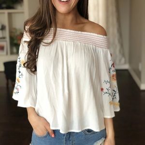 Papaya Boho top